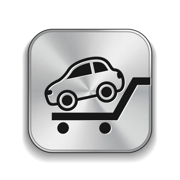 Pictograph of car icon — Stock Vector