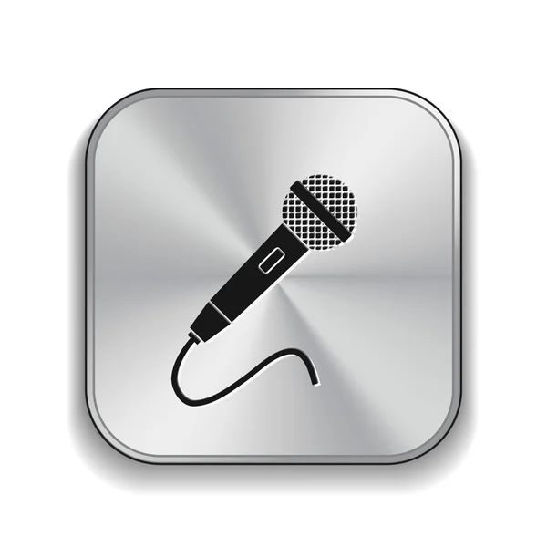 Microphone icon  illustration — Stock Vector