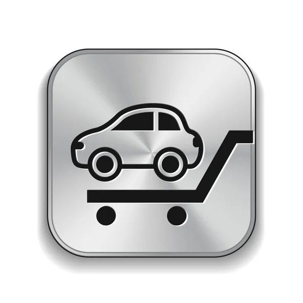 Pictograph of car icon — Stock Vector