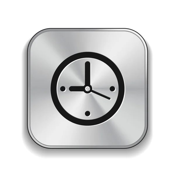 Pictografía del icono del reloj — Vector de stock