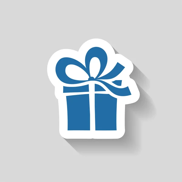 Pictografía del icono del regalo — Vector de stock