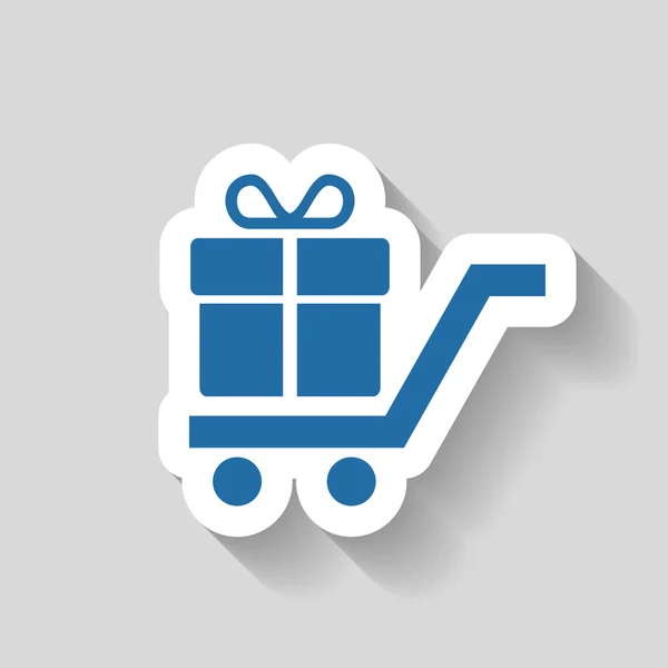 Pictografía de la caja de regalo — Vector de stock