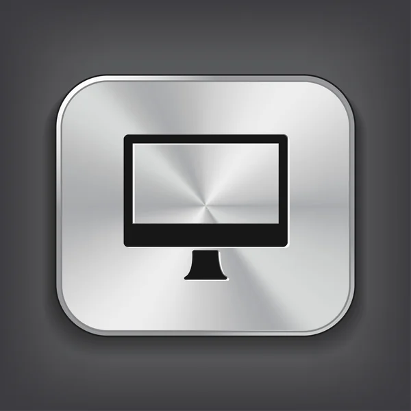 Pictografía del icono de la computadora — Archivo Imágenes Vectoriales