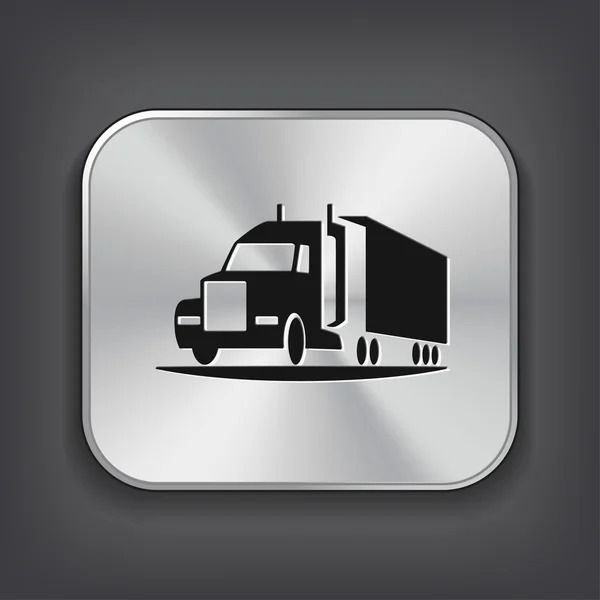 Pictograph van vrachtwagen pictogram — Stockvector