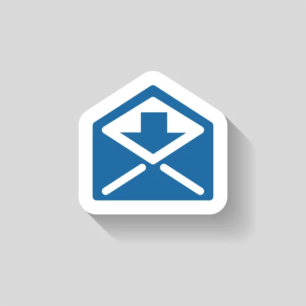 Pictografía del icono de correo — Vector de stock