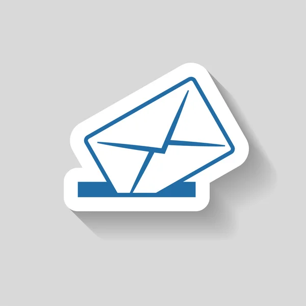 Pictografía del icono de correo — Vector de stock