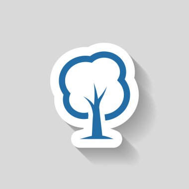 ağaç simgesiyle resim