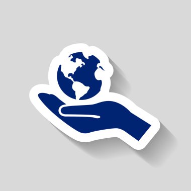 ekibimizi küre simgesi