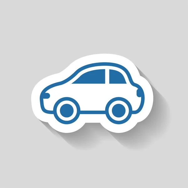 Pictografía del icono del coche — Vector de stock