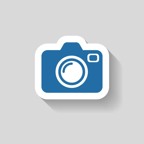 Pictograph of camera icon — Stock Vector