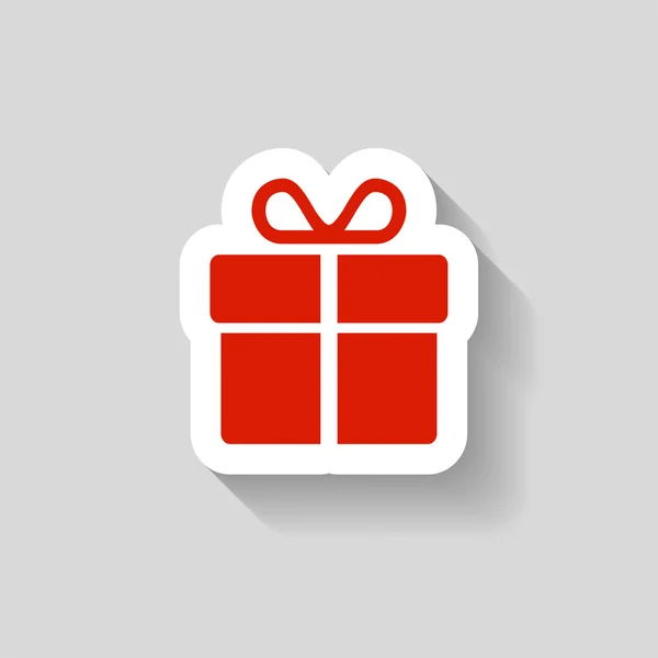 Pictografía de la caja de regalo — Vector de stock