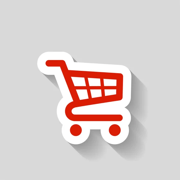 Icono del carrito de compras — Vector de stock