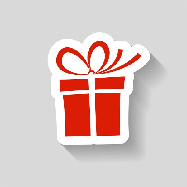 Icono de caja de regalo — Archivo Imágenes Vectoriales