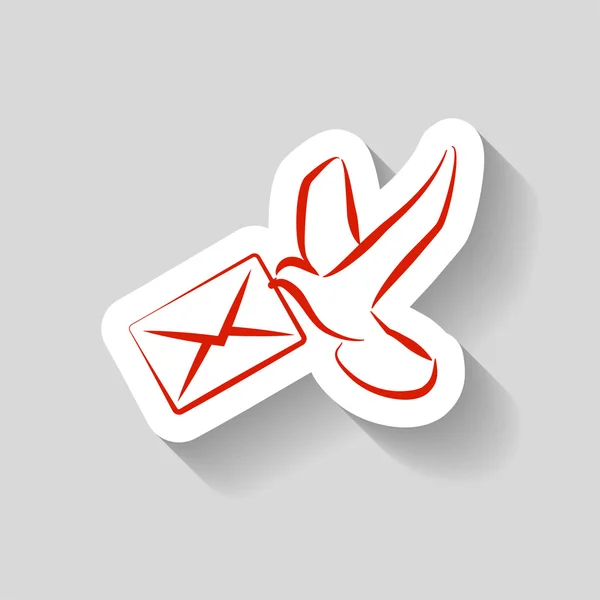 Pictogramme de l'icône mail — Image vectorielle