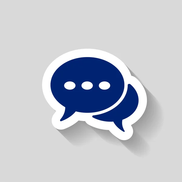 Message or chat icon — Stock Vector