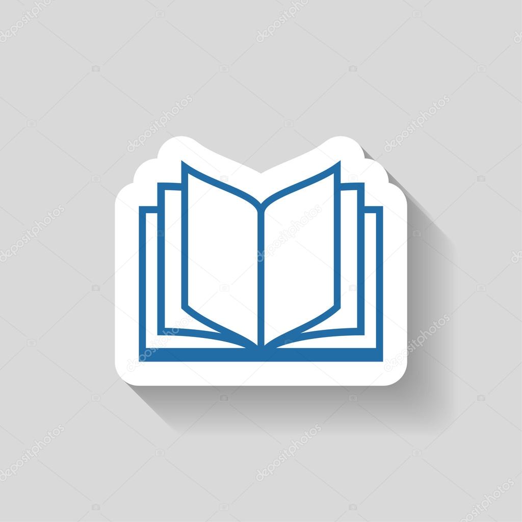 Pictograph of book icon