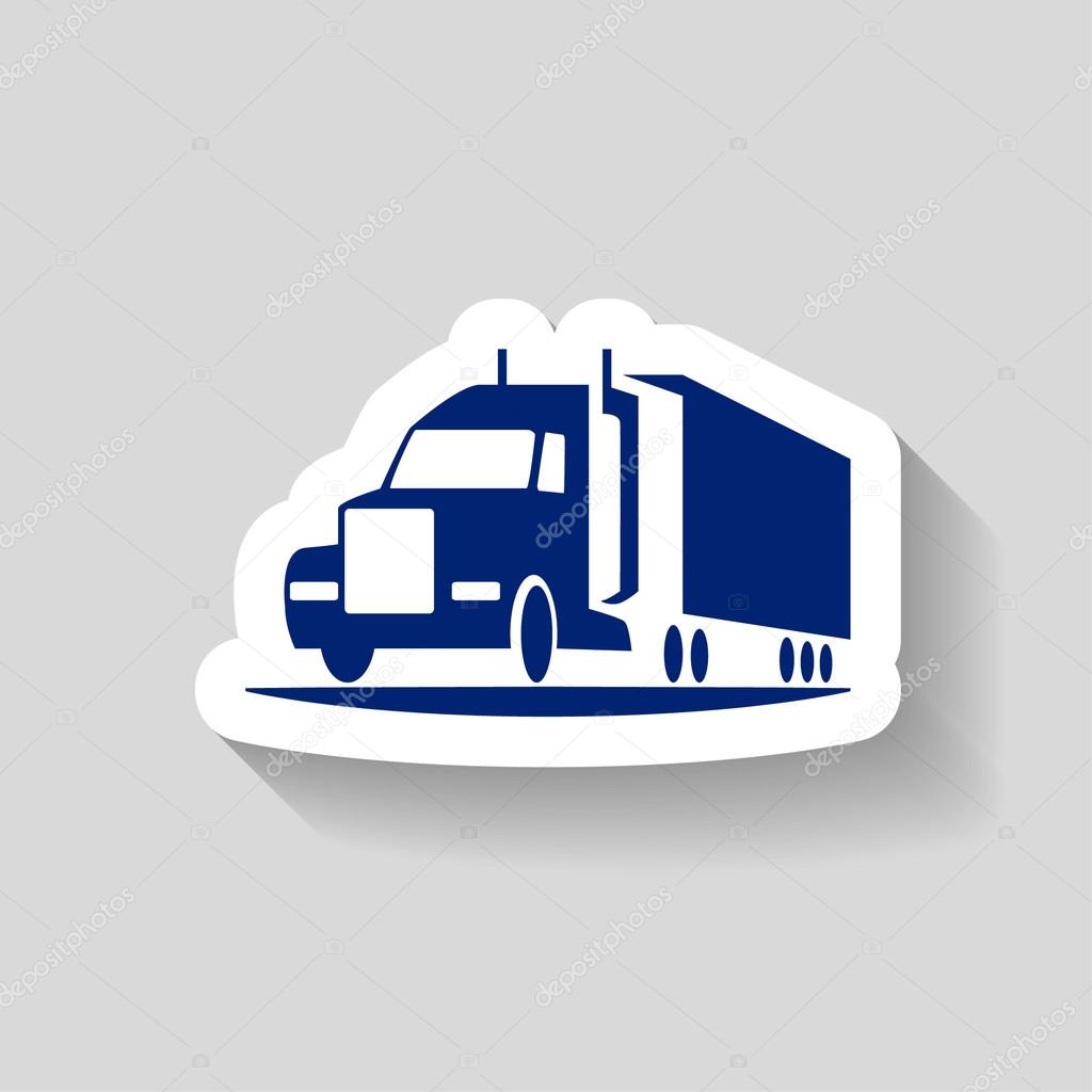 Pictograph of truck icon