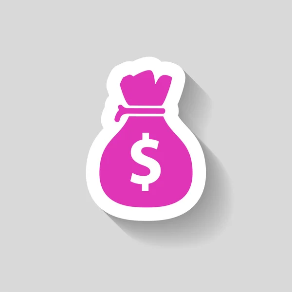 Pictografía del icono del dinero — Vector de stock