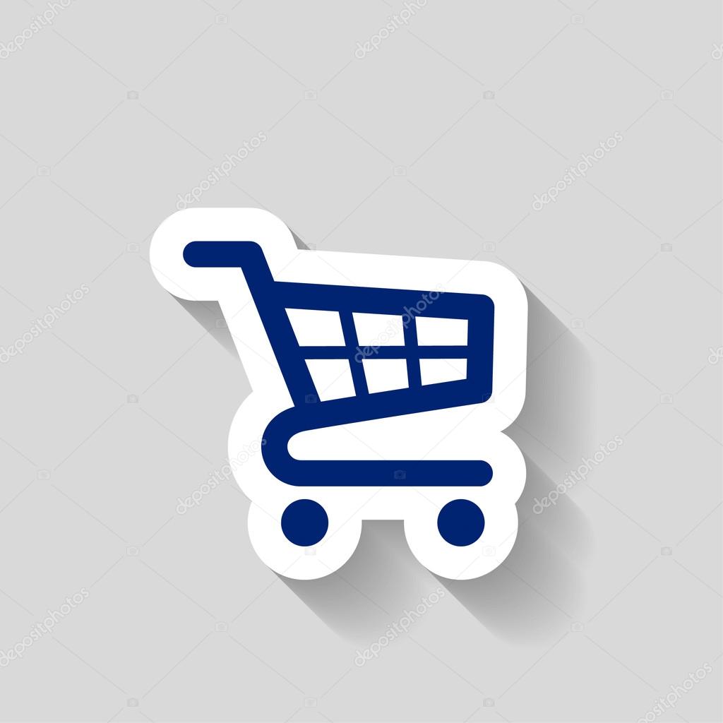 Pictograph of shopping cart