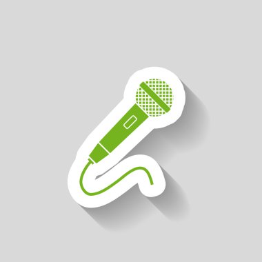 mikrofon simgesi tasarım