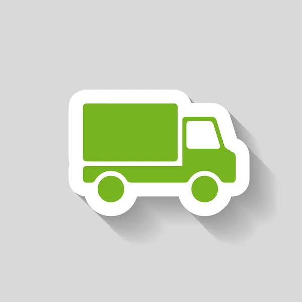 Pictograph van vrachtwagen pictogram — Stockvector