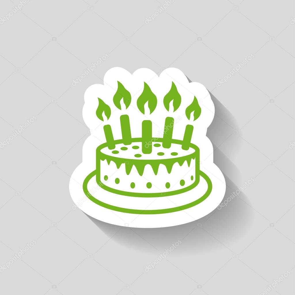 Pictograph Of Cake Icon Stock Vector Image By C Hristianin