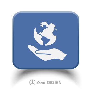 ekibimizi küre simgesi