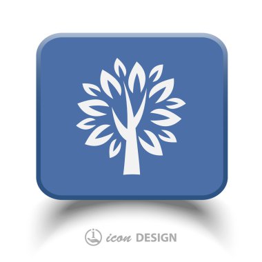 ağaç simgesiyle resim