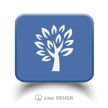 ağaç simgesiyle resim