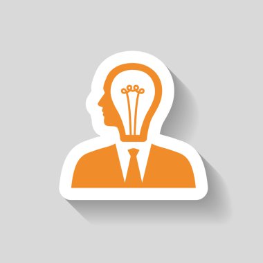 ampul kavramı simgesi