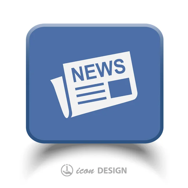 News icon design — Stock Vector