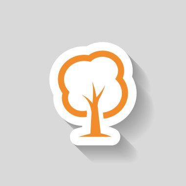 ağaç simgesiyle resim