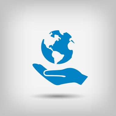 ekibimizi küre simgesi