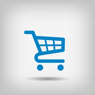 shopping cart icon clipart