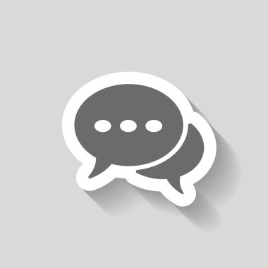 ileti veya sohbet simgesi