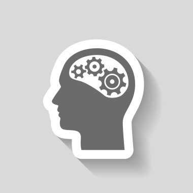 baş simgesinde dişli