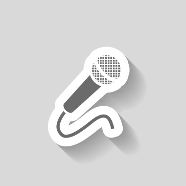 mikrofon simgesi tasarım