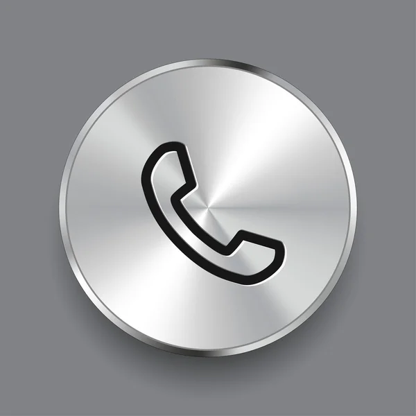 Pictograph van telefoonpictogram — Stockvector