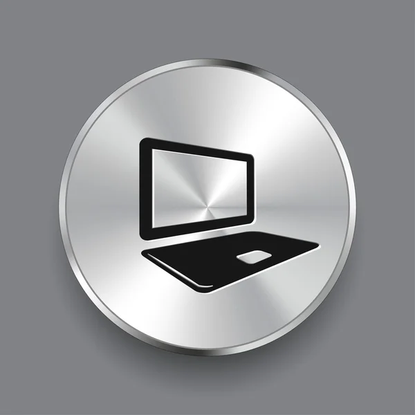 Pictografía del icono de la computadora — Vector de stock