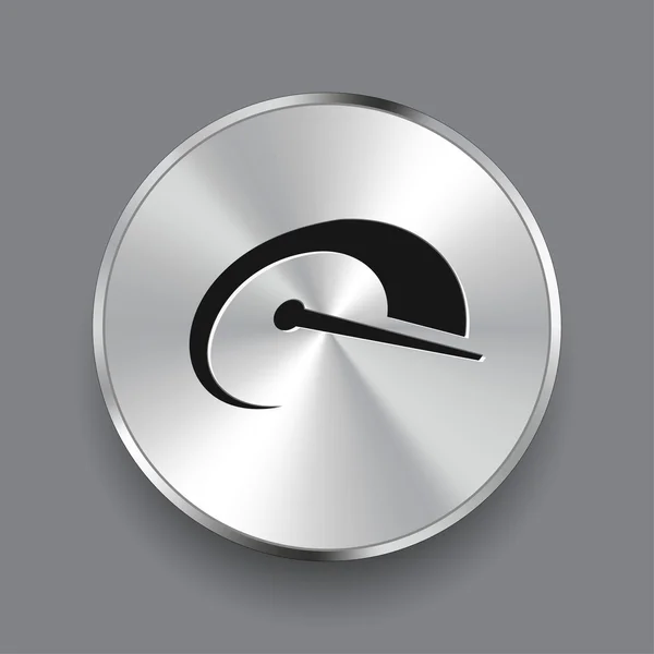 Pictograph dari ikon speedometer - Stok Vektor