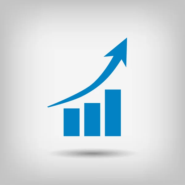 Pictograph av diagram ikon — Stock vektor