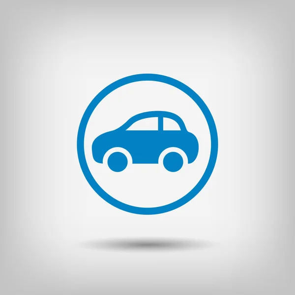 Pictograph of car icon — Stock Vector