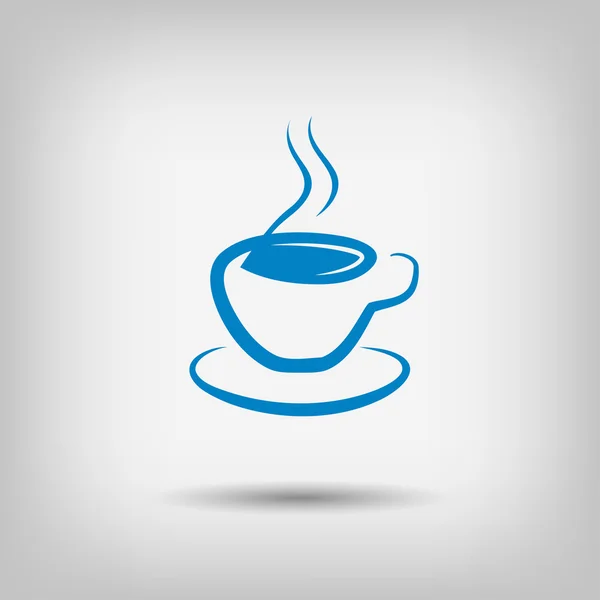 Pictograph van cup pictogram — Stockvector