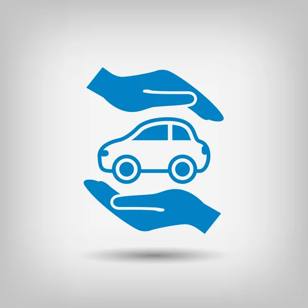 Pictograph van auto-pictogram — Stockvector