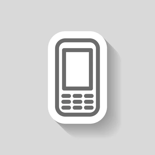 携帯電話アイコンの絵文字 — ストックベクタ