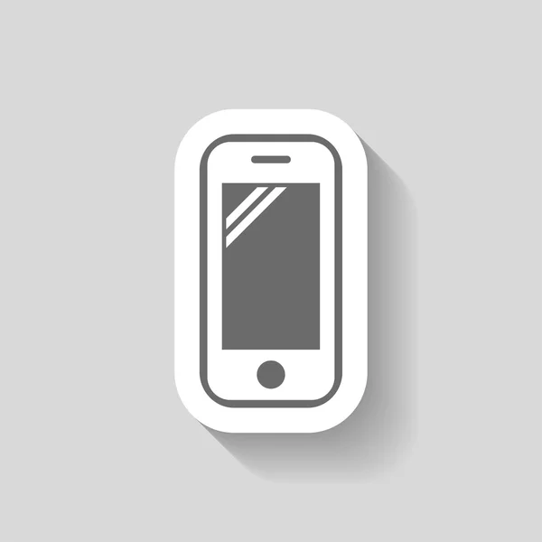 Pictograma de telefone celular — Vetor de Stock