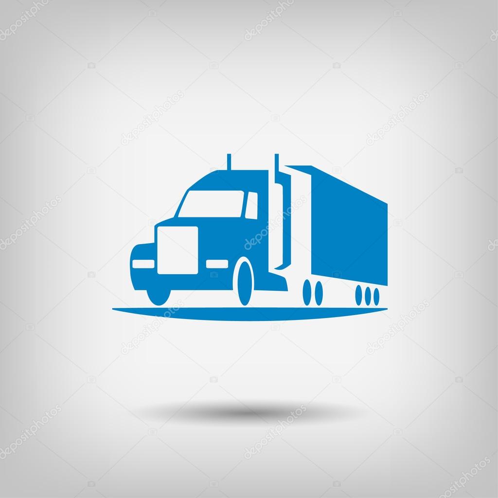 Pictograph of truck icon