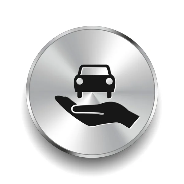 Pictograph van auto-pictogram — Stockvector