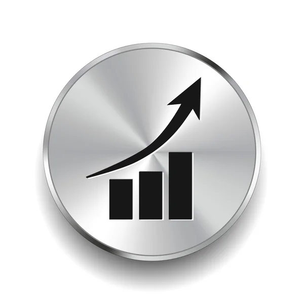 Pictograph av diagram ikon — Stock vektor