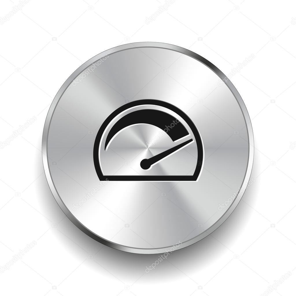 Pictograph of speedometer icon